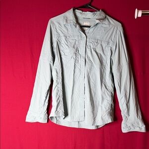 REI Light blue  Button-Up Shirt